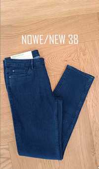 Nowe jeansy damskie slim fit 38 medium waist