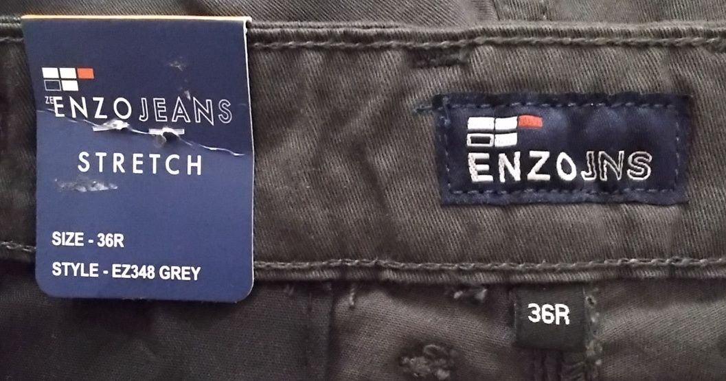 Wr) ENZO 989 Strech Jeans oryginalne spodnie męskie Roz.36R