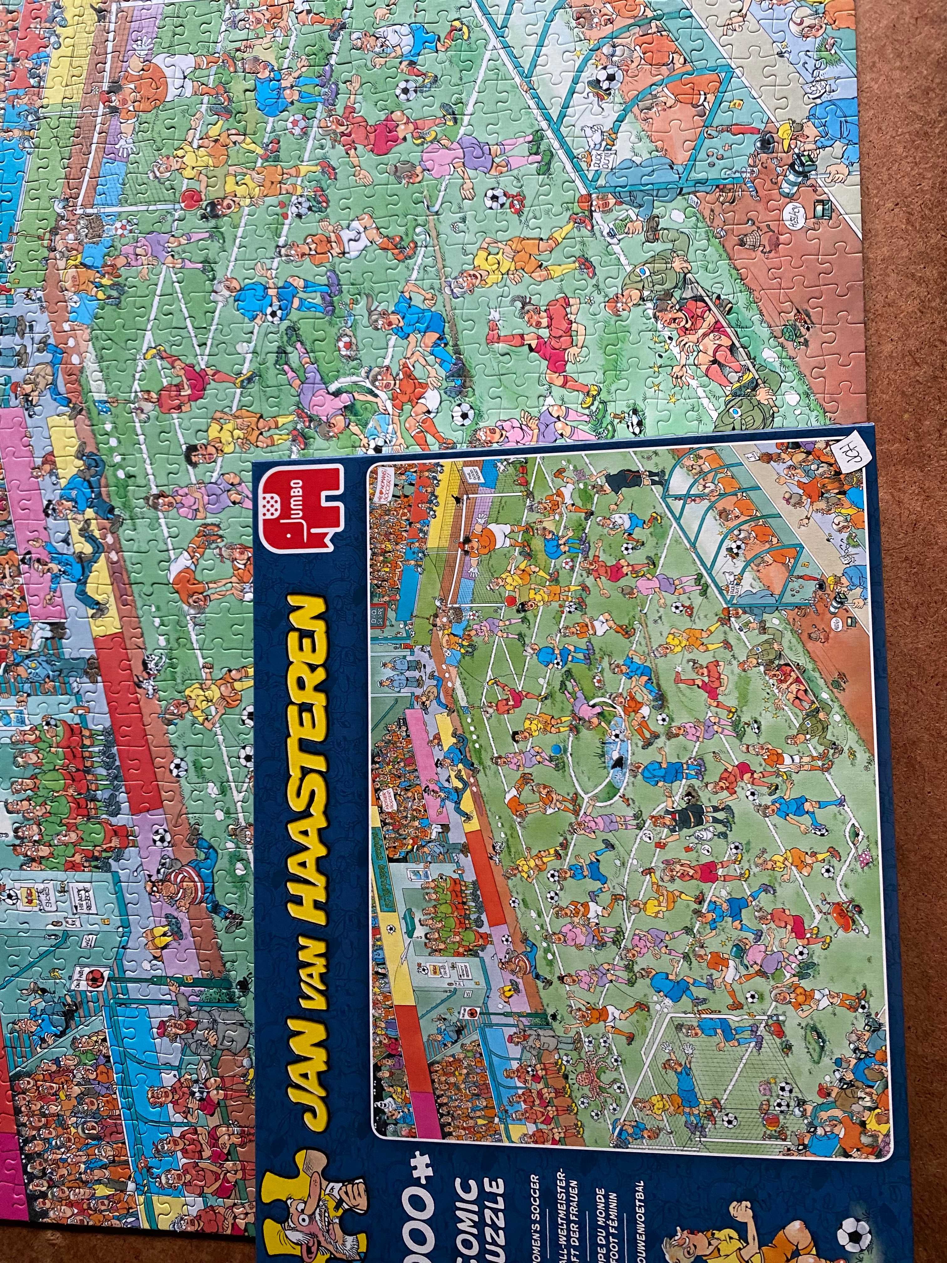 Puzzle Jumbo Jan Van Haasteren  WC Women's Soccer 1000
