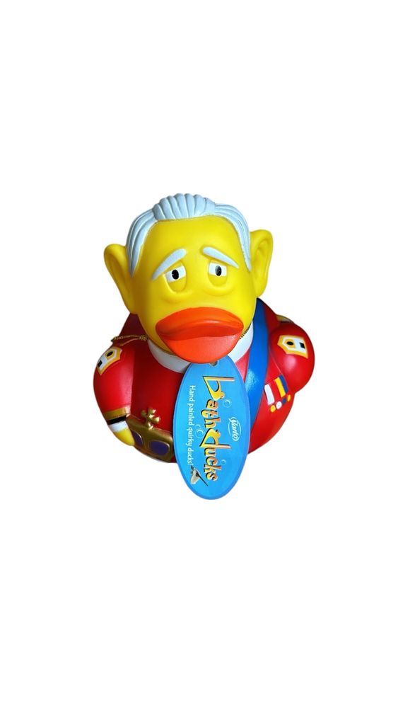 King Charles III Rubber Duck