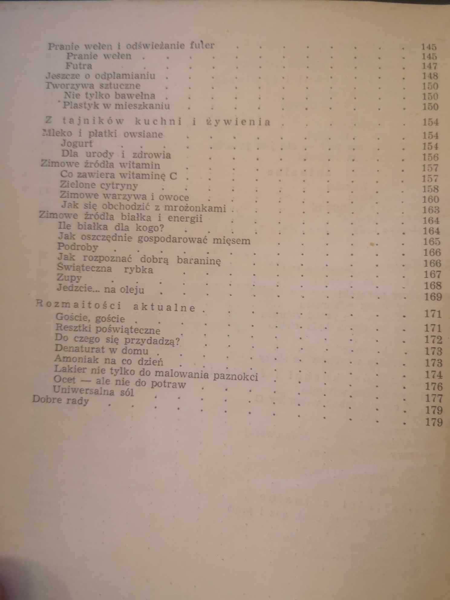 Cztery pory roku w gospodarstwie domowym - I. Gumowska 1967 I wydanie