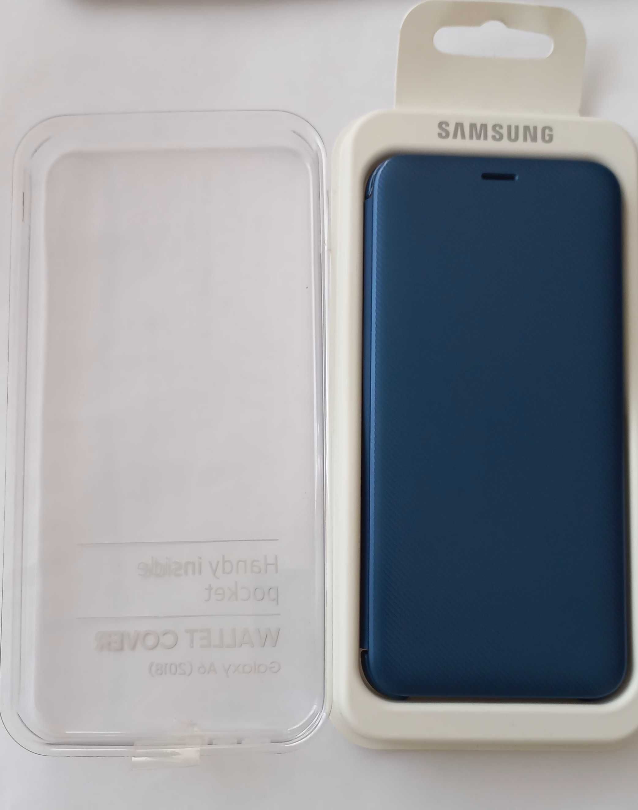 Capa Samsung Galaxy A6 Wallet Cover 2018, em muito bom estado