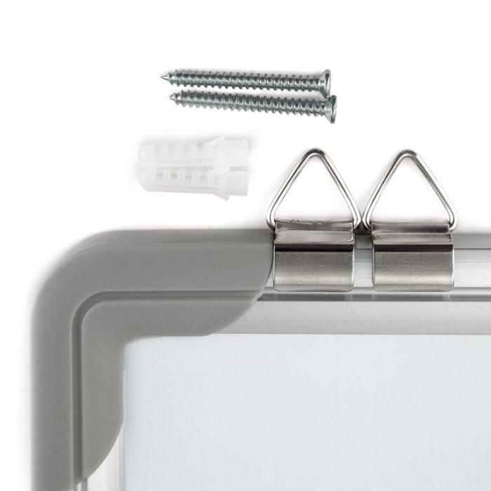 Дошка магнітно-маркерна сухостираюча алюм. рамка 45х60,60х90,90х120