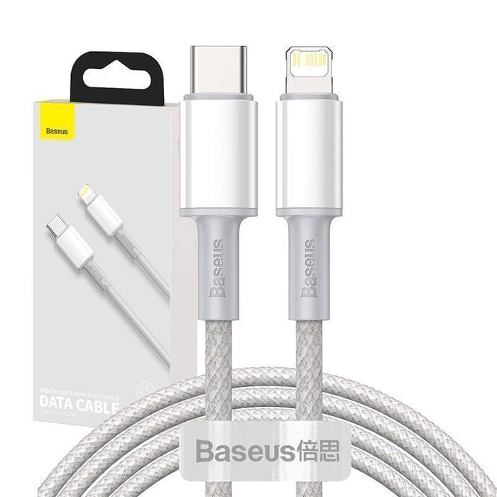 Kabel Baseus USB-C Lightning 2m 20W PD Szybkie Ładowanie iPhone