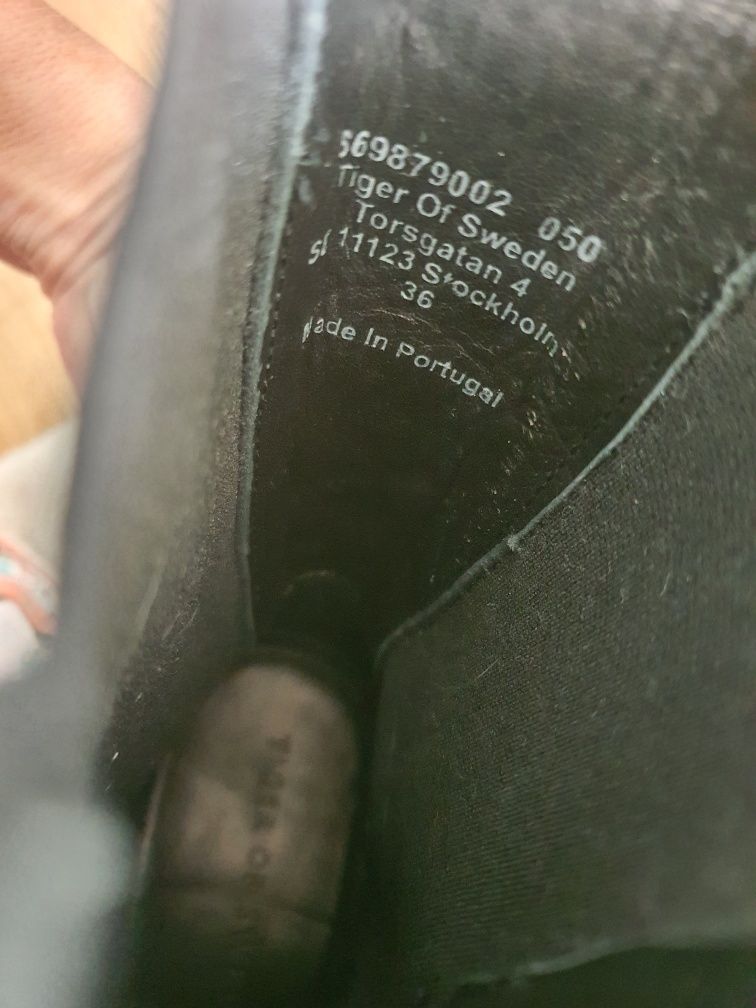 Buty botki  na  platformie  Tiger Of Sweden  36 wkł  23,50