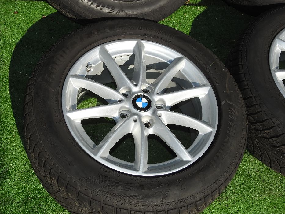 4xALUFELGI BMW 16" 5X112 ET52 oryginał z czujnikami jak NOWE