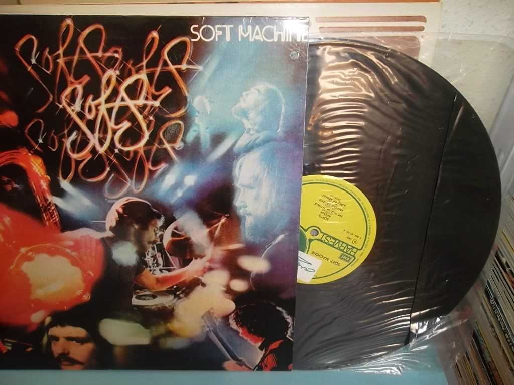 4 DISCOS LP Bob Marley, Fischer-Z, Soft Machine,