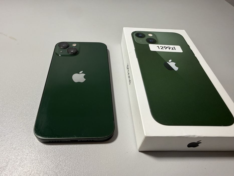 iPhone 13 256 GB Green/ Bez Rat/ Bateria 88%/Wroclaw sklep