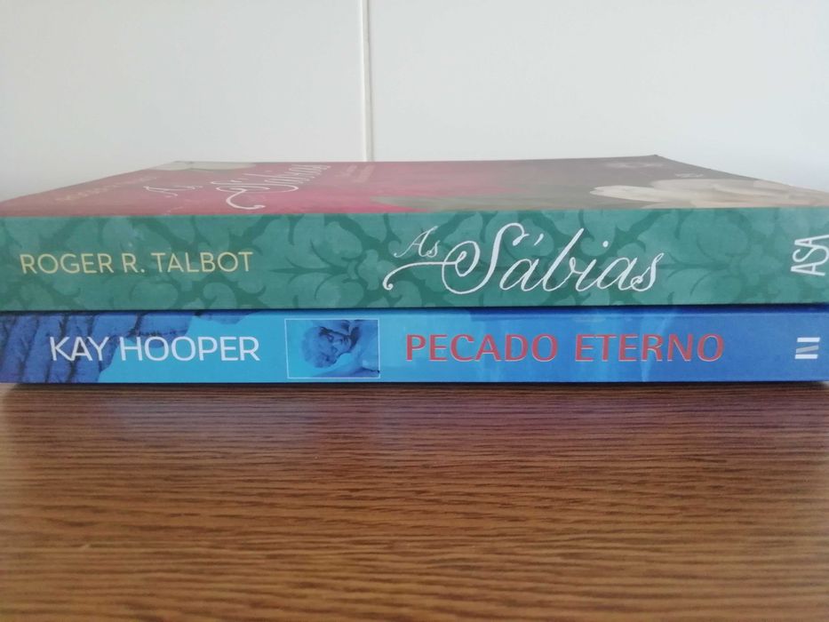 AS Sábia (autor Roger R. TALBOT) e Pecado Eterno (KAY Hooper)