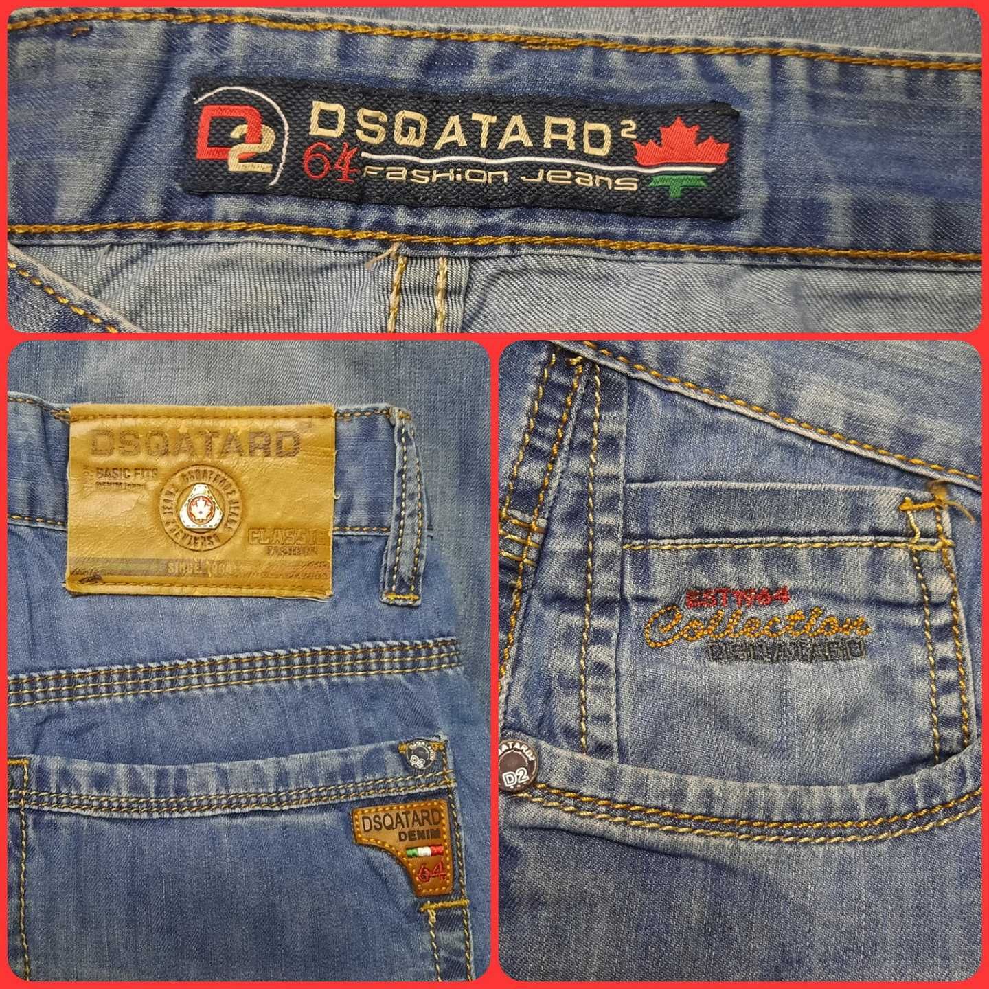 Джинсовые шорты DSQATARD, итальянский бренд