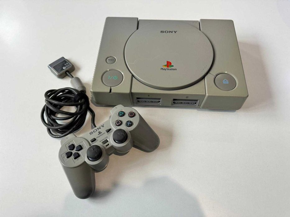 Oryginalna Konsola Sony Playstation PS1 Classic SCPH-7502 2 pady