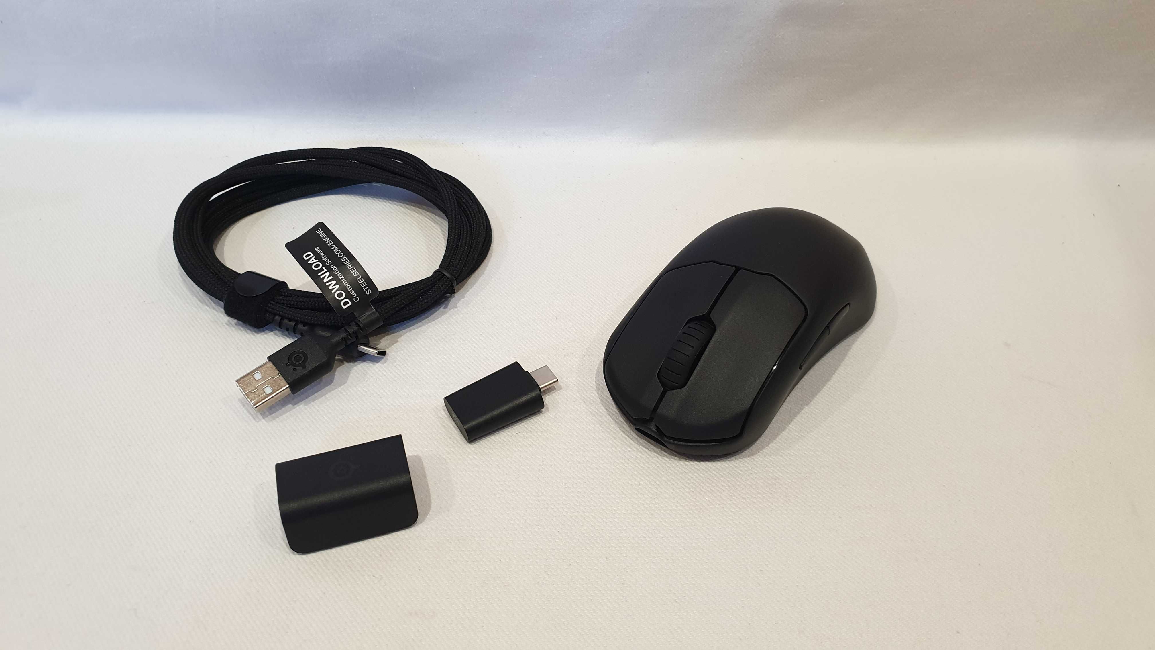 Mysz Steelseries Prime Mini Wireless sensor optyczny stan IDEALNY.