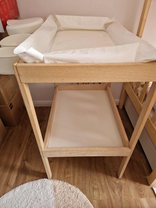 Przewijak Ikea+pojemniki, stan bardzo dobry