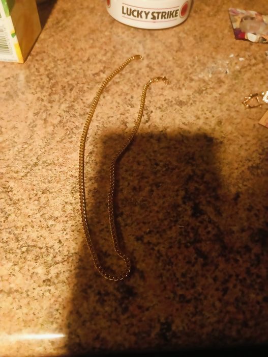 Naszyjnik złoty 585 55 cm długość