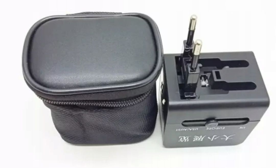Adapter podróżny USB azja Europa USA Afryka napięcie 100-240V