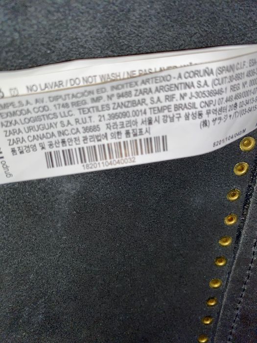 Сумка жіноча велика Zara нова, шкіра бізона