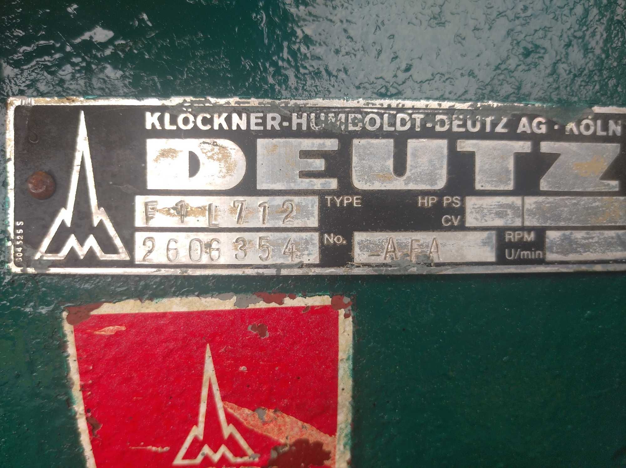 Silnik Deutz F1L712