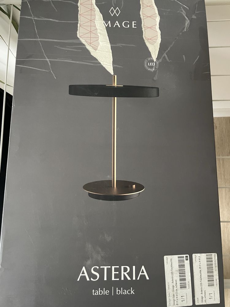 Umage Asteria Lampa Audo Flos moooi Hansen Gubi muuto Bolia czarna