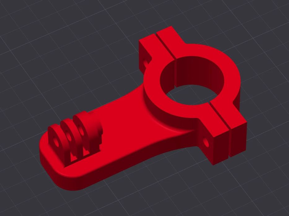Suporte Câmera p/ Segway Ninebot ZT3 (Amortecedor)