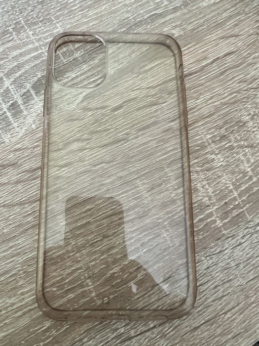 Чехол 11 айфон прозорий
