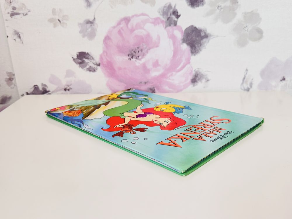 Bajka Mała Syrenka, Ariel Walt Disney, vintage