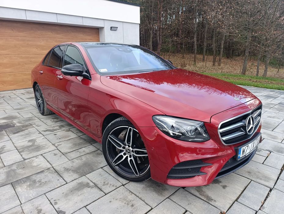 Mercedes-Benz Klasa E Mercedes Benz W213 Salon PL Designo 4Matic AMG Panorama HeadUp Ideał