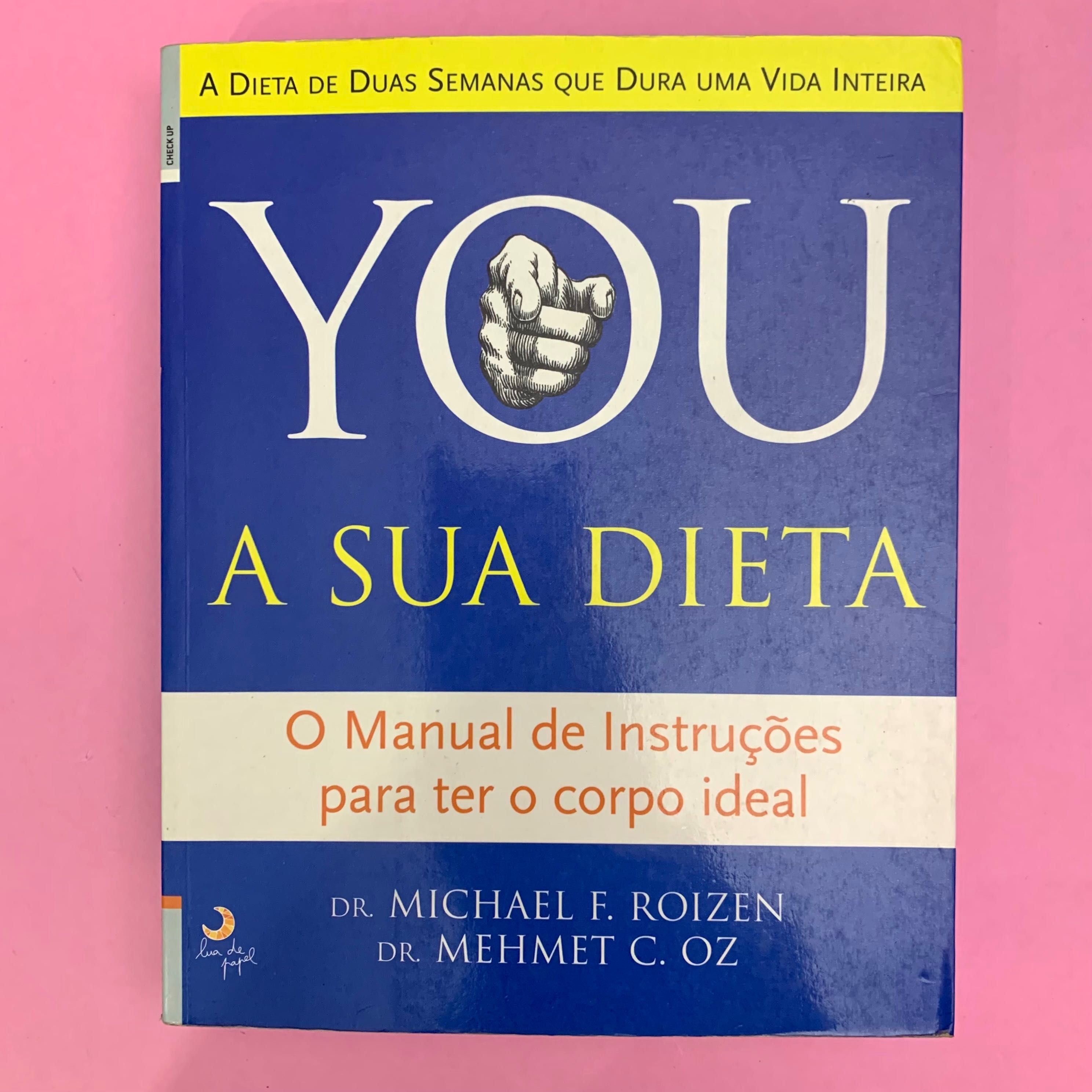 Lote 4 livros do Dr. Oz