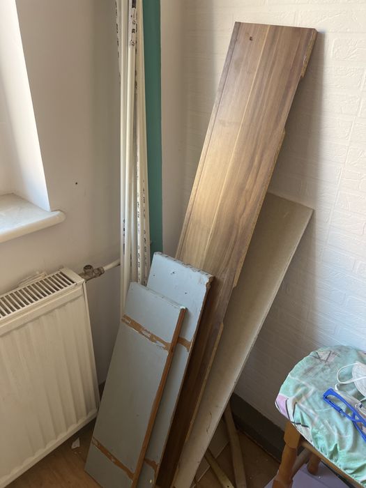 Płyty meblowe, po demontażu