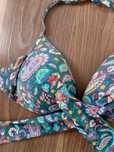 Kostium  bikini Calzedonia dwuczęściowy M/38 zielony wiązany