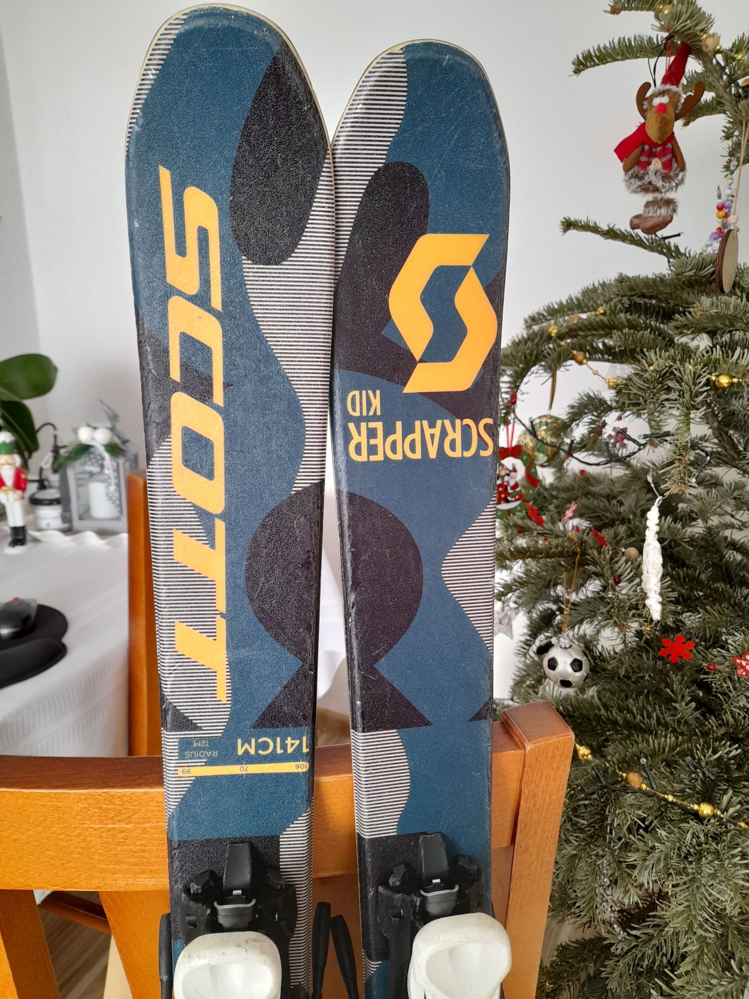 Narty Scott 141 i buty SALOMON S 26/26,5 zestaw