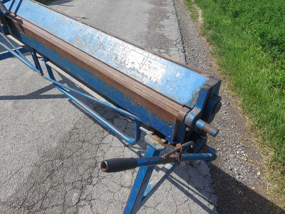 Giętarka Zaginarka Krawędziarka 2,14m Nóż krążkowy Nożyce Transport