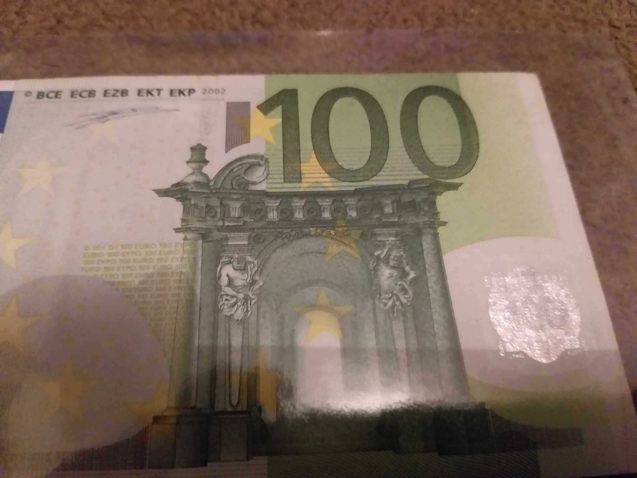 Nota de 100 euros CAPICUA