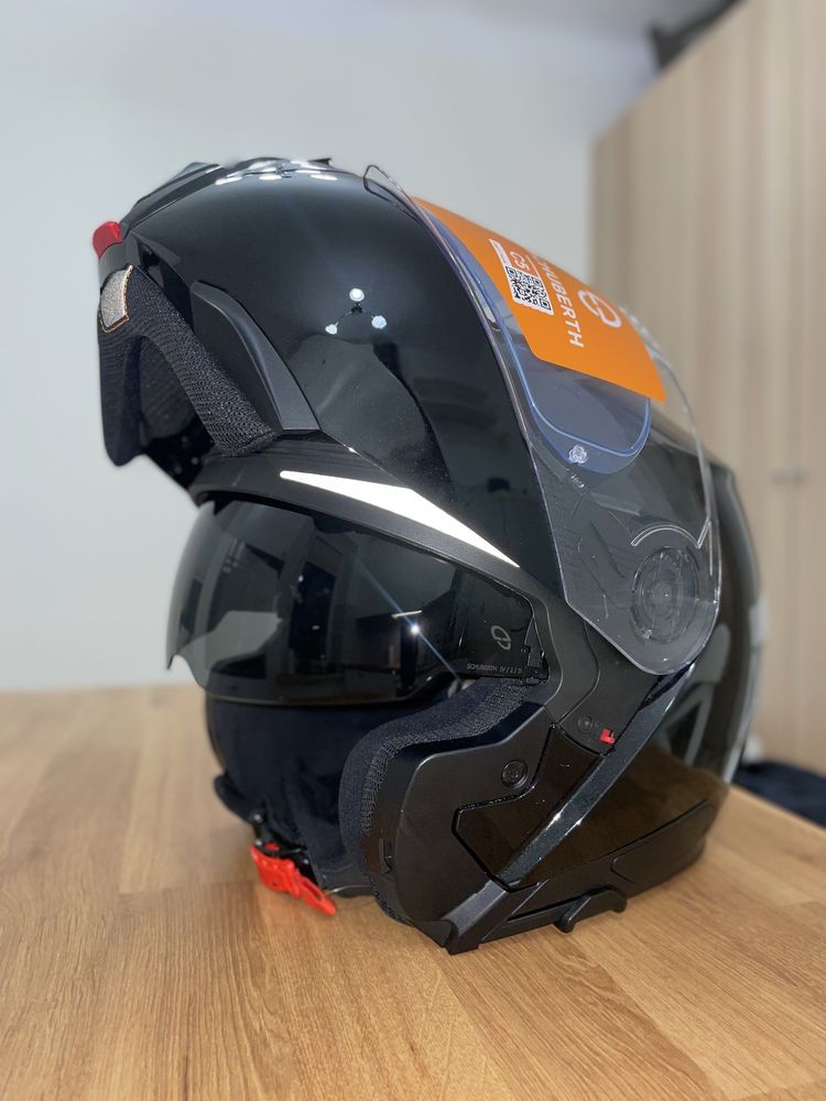 Kask motocyklowy, schuberth c5 szczękowy