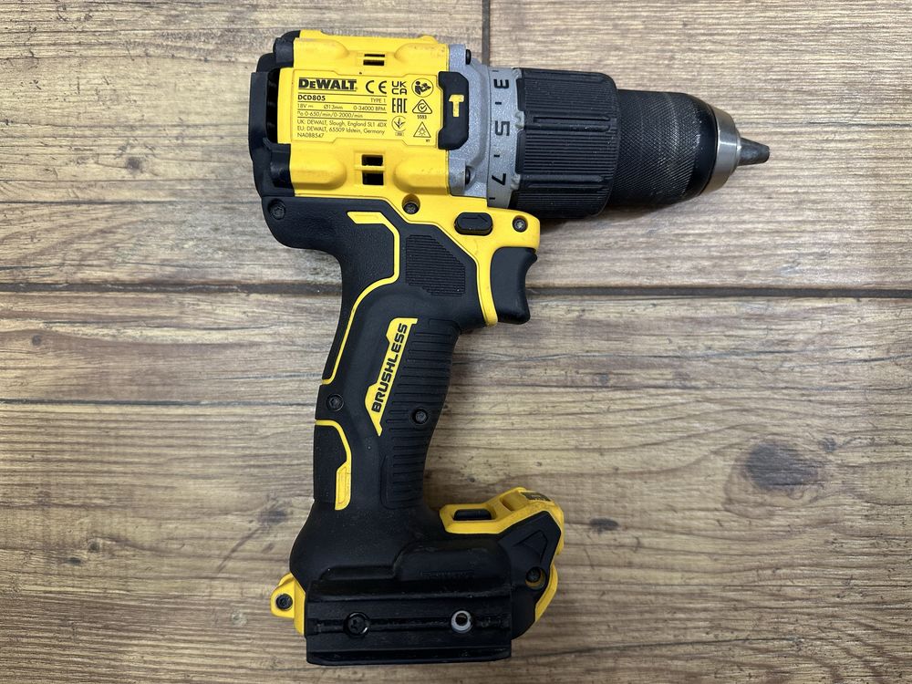 Wiertarko-wkrętarka udarowa DeWalt 18V XR DCD805 | 2022r.
