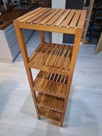 Rezerwacja Regał drewniany Ikea Molger, łazienkowy