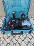 Conjunto de três máquinas baterias novo