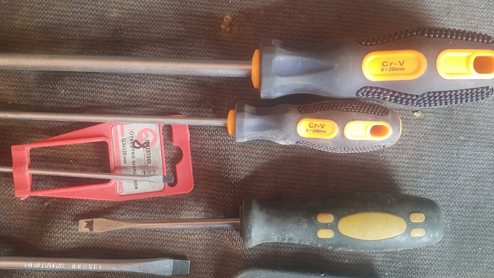 Набор инструментов(отвертки,ключи). Импорт.