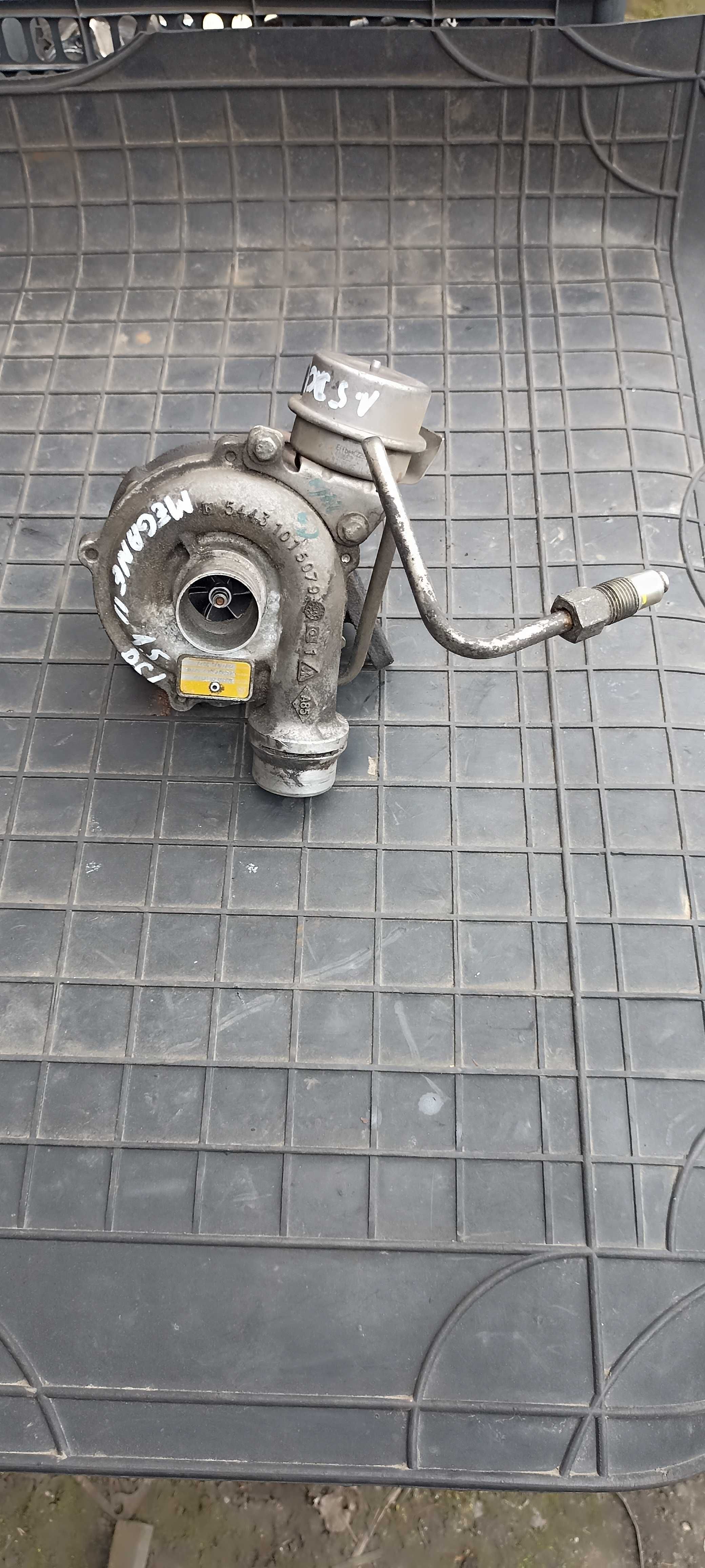 turbina turbosprężarka 1.5 dci megane II