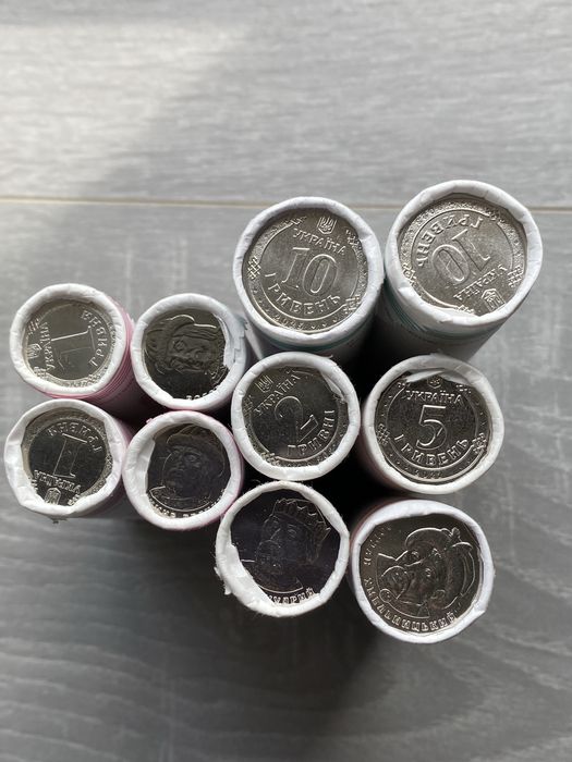 Обігові ролли монет