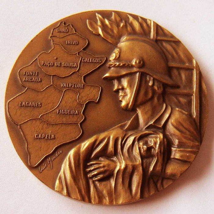 Medalha de Bronze 50 Anos dos Bombeiros Voluntários de Paço de Sousa