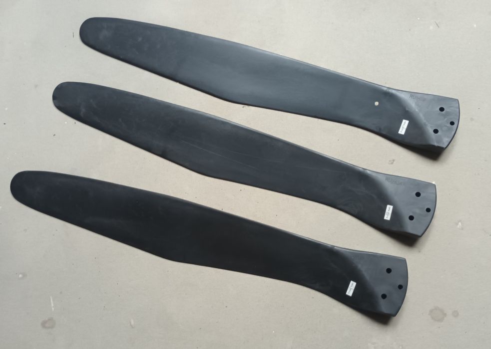 Łopaty / śmigła turbiny wiatrowej PreVent Black 600 W śr. 1,6m