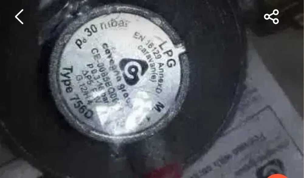 Reduktor gazu LPG z wężem do kuchni domowej