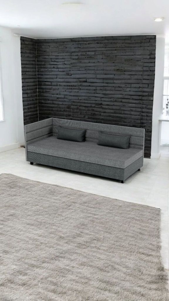tapczan sofa jednoosobowa z pojemnikiem na posciel 80