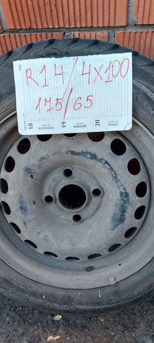 Колеса , комплект R14 / 4X100 / 175x65 / зима
