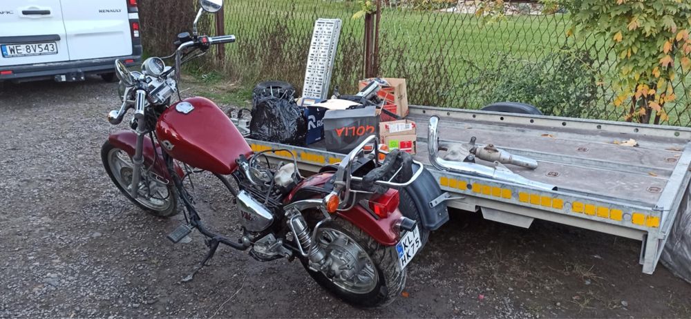 Kawasaki vulcan 750 mozliwy transport