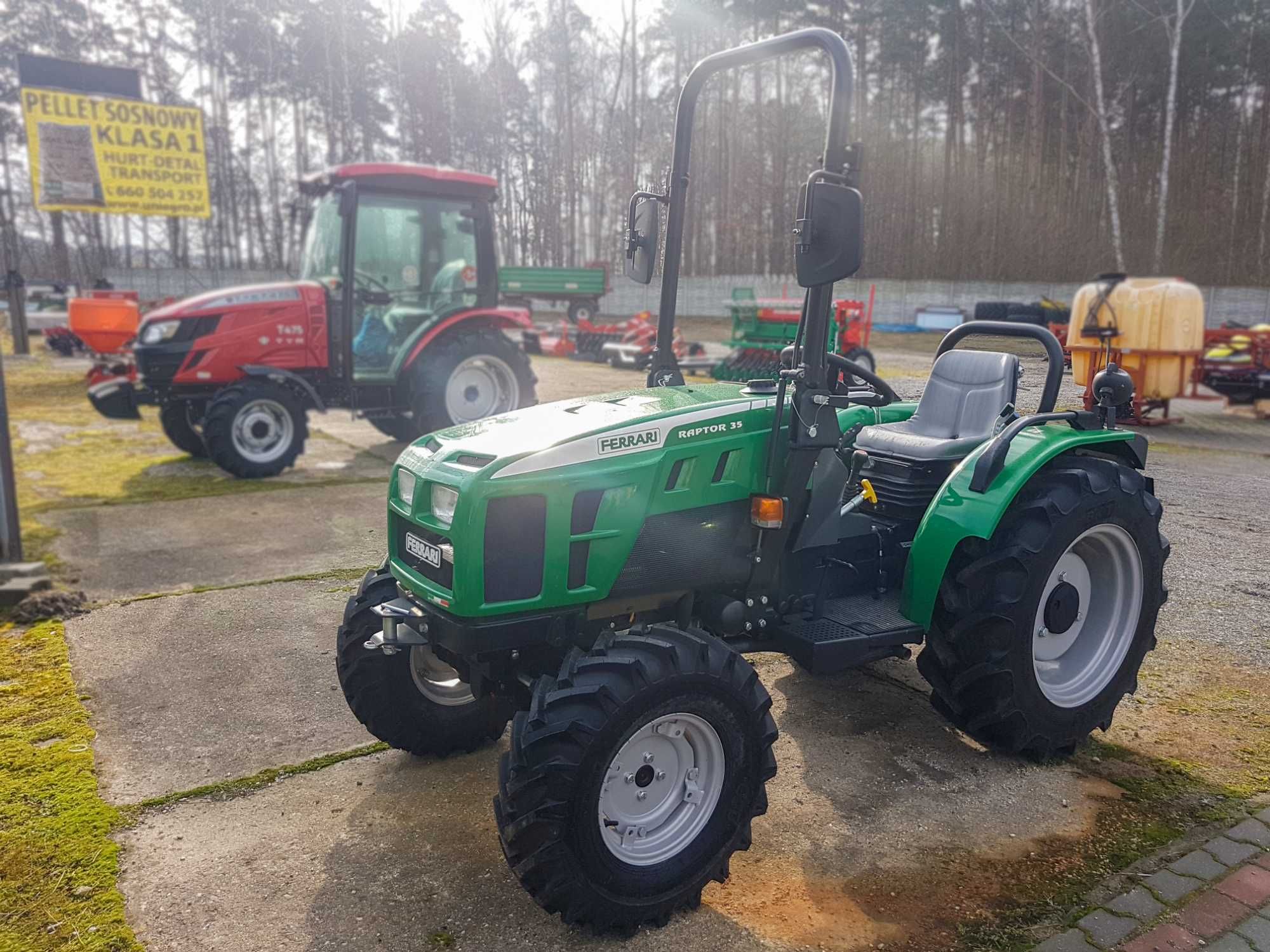 Ciągnik sadowniczy Ferrari Raptor 35 [35 KM] 2023r. DOSTĘPNY OD RĘKI