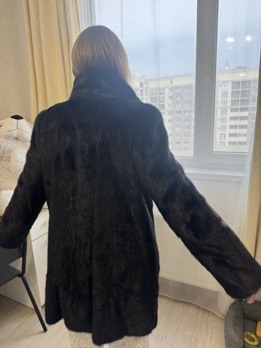Норковая шуба б/у