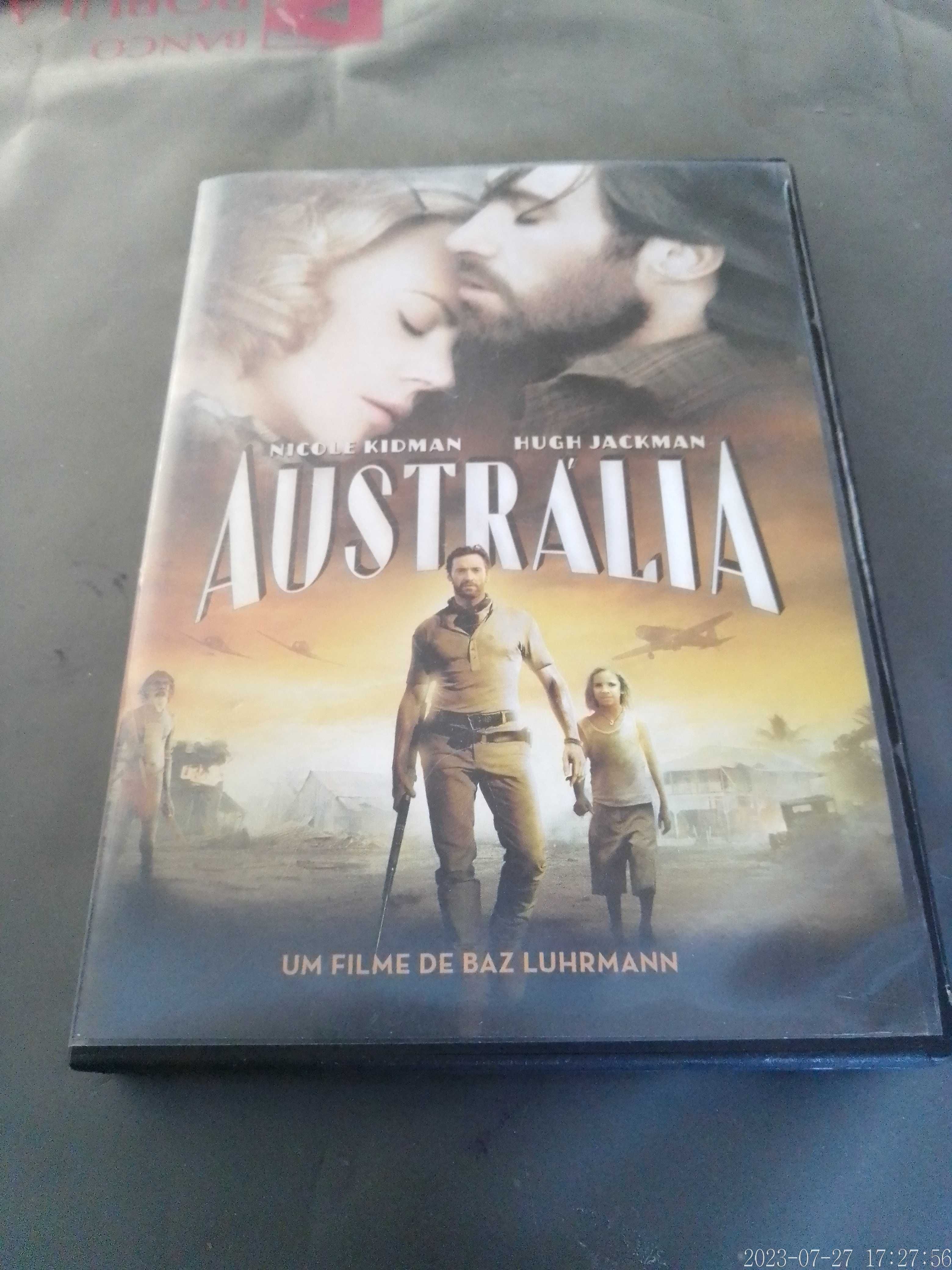 Dvd AUSTRÁLIA Filme de Baz Luhrmann Nicole Kidman Hugh Jackman LEG. PT