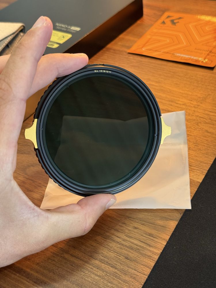 Filtro K&F CPL + ND2-32 Nano-X Pro Series 82mm