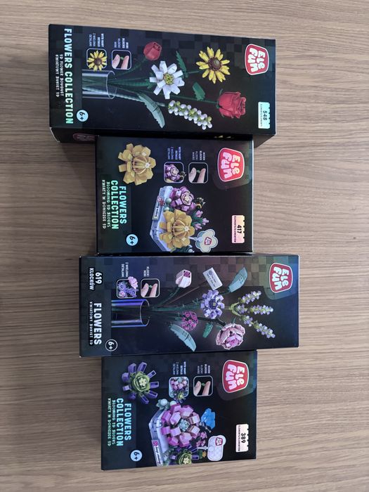 Klocki Ele Fun Flowers Collection